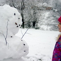 Snowman Stare-down