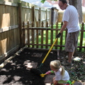 Gardening with Daddy