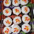 Candy Corn Cupcakes