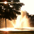 Fountain at Sunrise