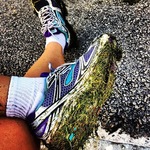 Got a bit of grass on my shoe.