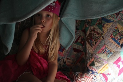 In the quilted fort