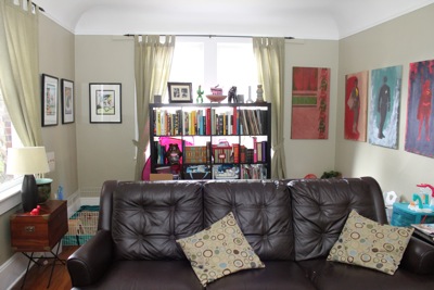 Living Room with Play Area
