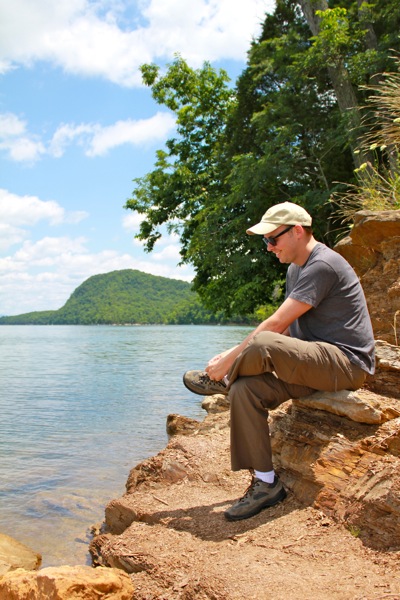 Lee at the Lake