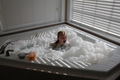 Giant Bubble Bath