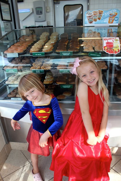 Krispy Kreme in Kostume