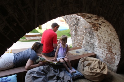 Reading Nook at Savannah Children's Museum