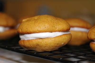 Mini Pumpkin Whoopie Pies