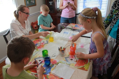 Dyeing Eggs