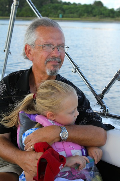 With Granddaddy on the Water