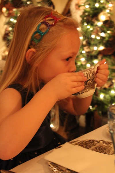 Camille Samples the Tea