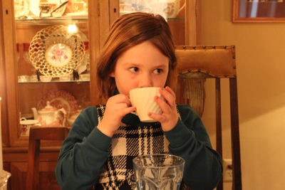 Elsie Takes a Sip