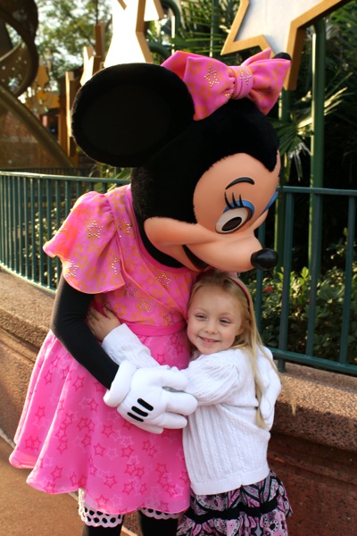 With Minnie