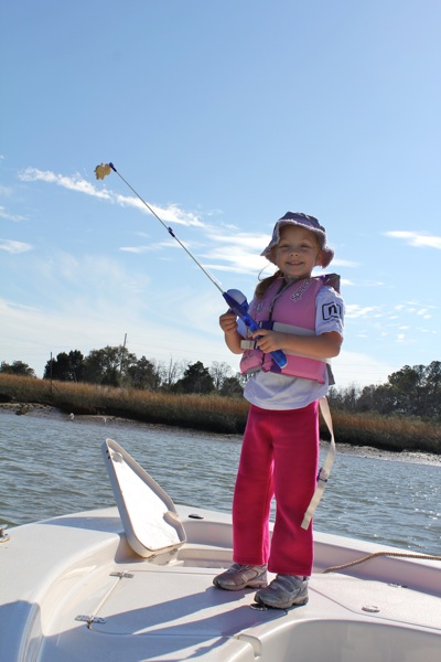 Getting ready to cast