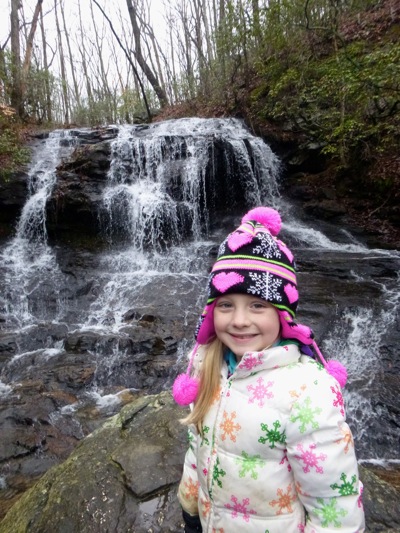At the Lower Falls