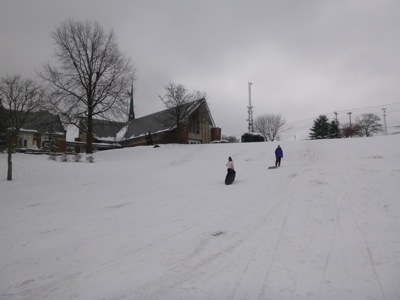 Sledding