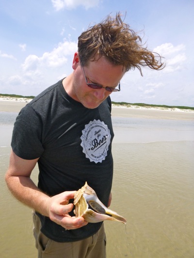 Raymond with a Conch