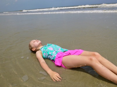 Sunbathing