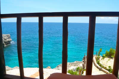 View from our Balcony