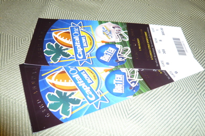 Bowl Game Tix!