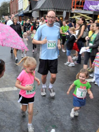 Camille Rocks the Shamrock Race