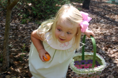 Looking for eggs!