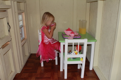 Playhouse Tea Party