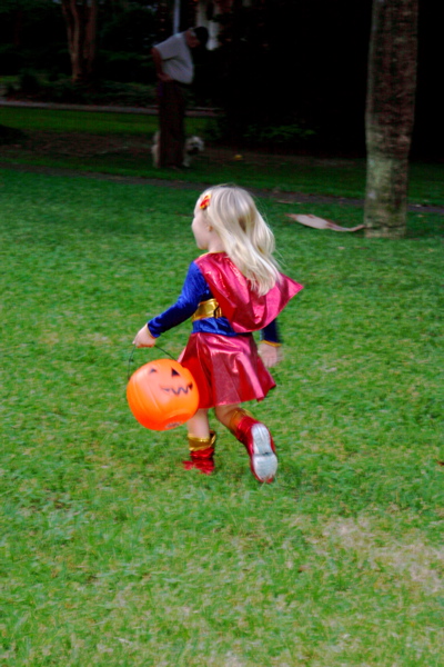 Fly, Supergirl!