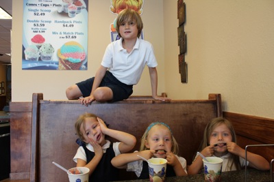 Last Day of Pre-K Ice Cream