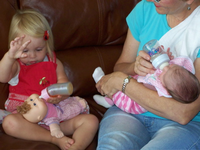 Camille and Baby Norah