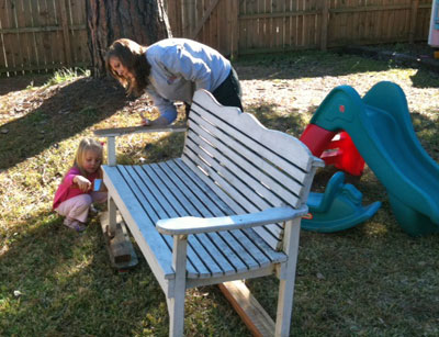 Painting the Bench