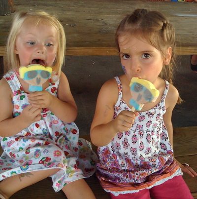 PowerPuff Popsicle