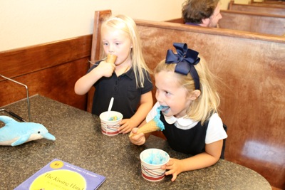 Pre-K First Day Ice Cream