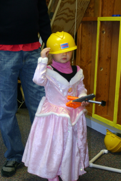 Princess Construction Worker