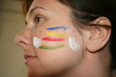Rainbow Cheek