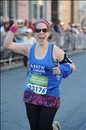 Nicole Finishes the Half-Marathon