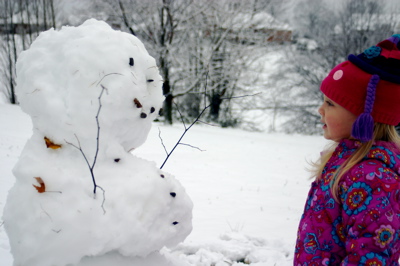 Snowman Stare-down