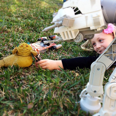 Backyard Star Wars
