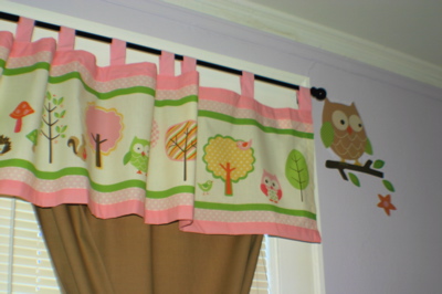 Window Treatment and Owl